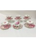 24 pieces Porcelain Tea Set for 6 Person With Gift Box